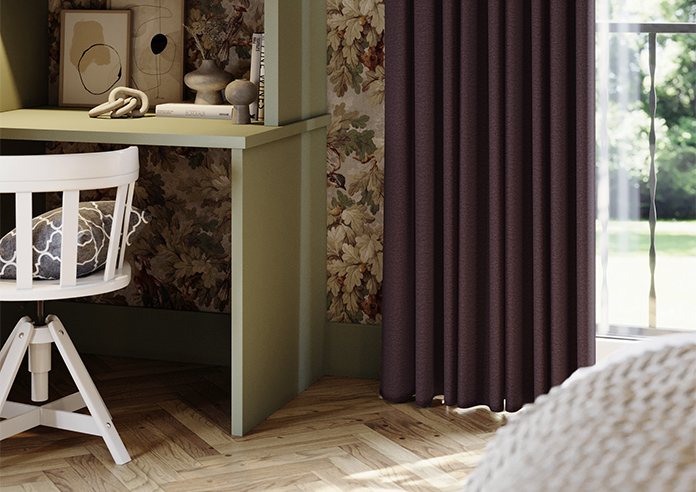 Stamford, Plum - Made to Measure Curtains - Image 5